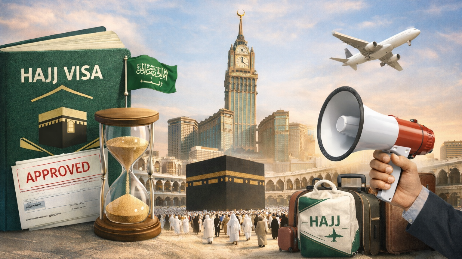 হজ ভিসা নিয়ে শেষ সময়ে এজেন্সিগুলোকে মন্ত্রণালয়ের তাগিদ