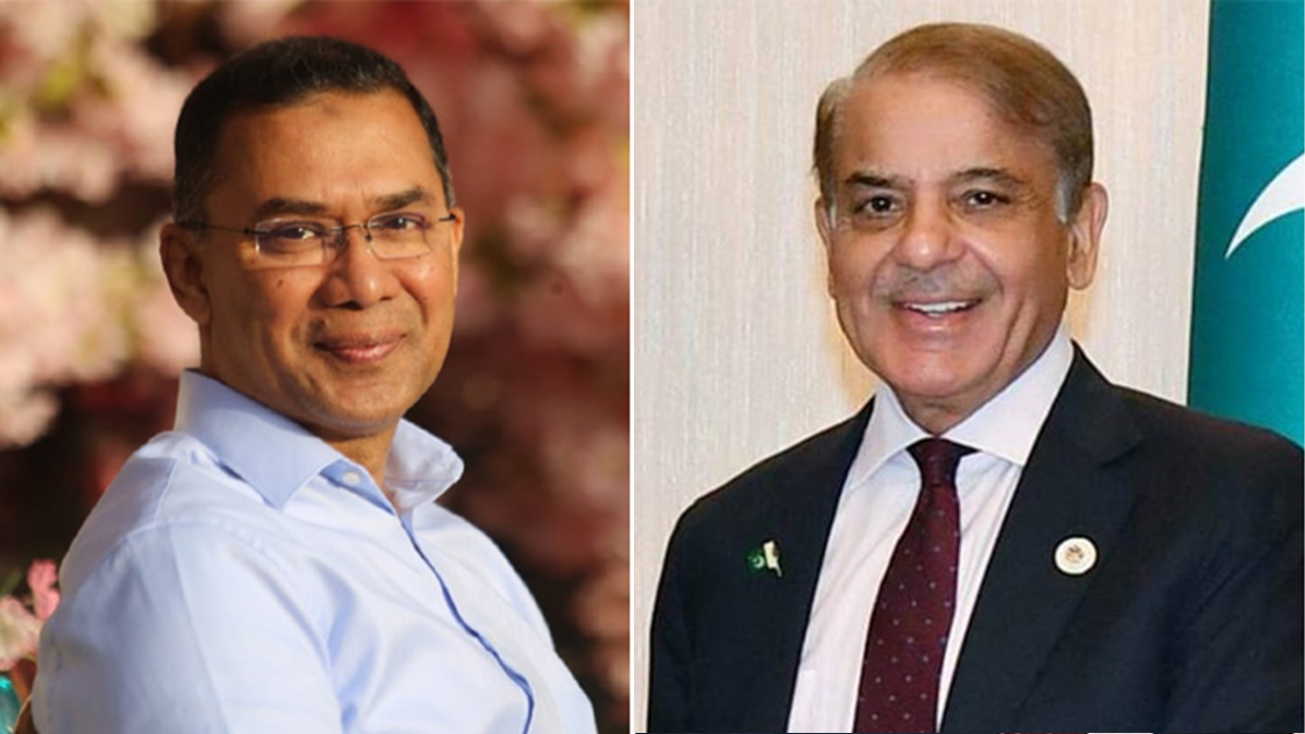 তারেক রহমানকে যে বার্তা দিলেন পাকিস্তানের প্রধানমন্ত্রী