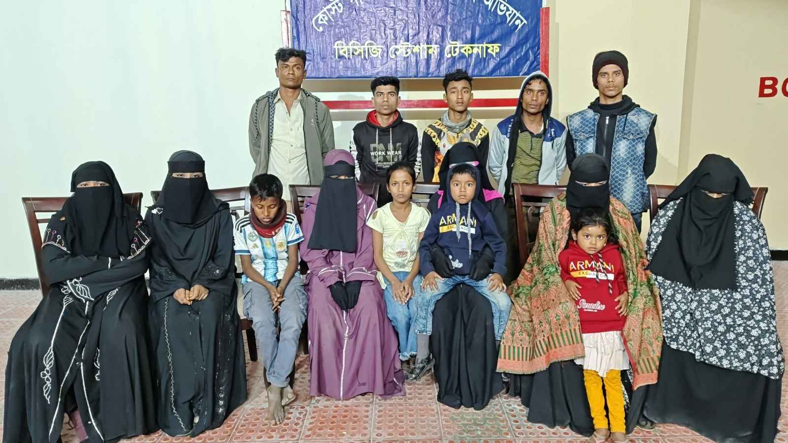 টেকনাফে ১৫ জন উদ্ধার, ভেস্তে গেল মালয়েশিয়ায় পাচারের পরিকল্পনা