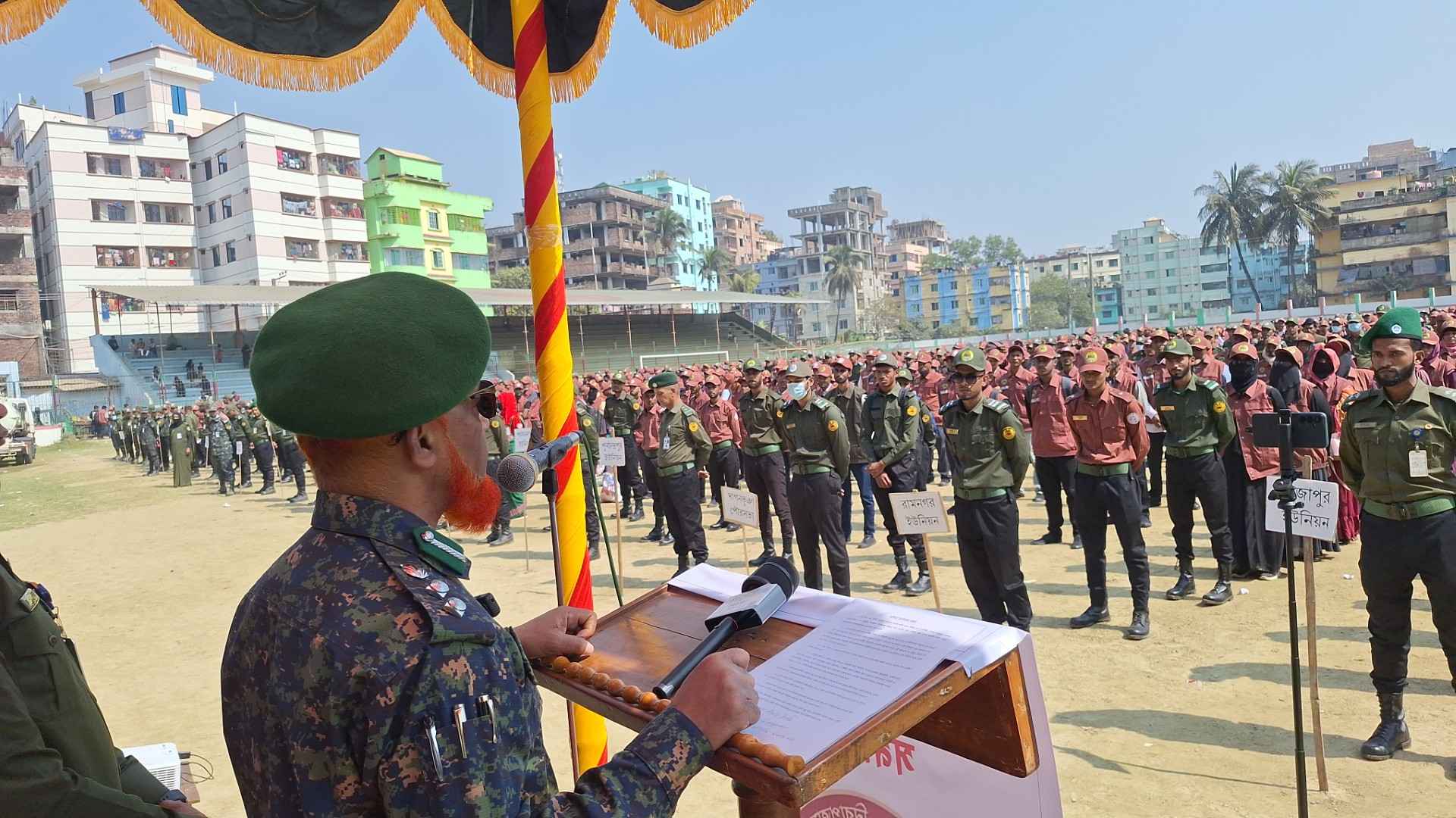 ফেনীর নির্বাচনি মাঠে থাকবেন সাড়ে ৫ হাজার আনসার