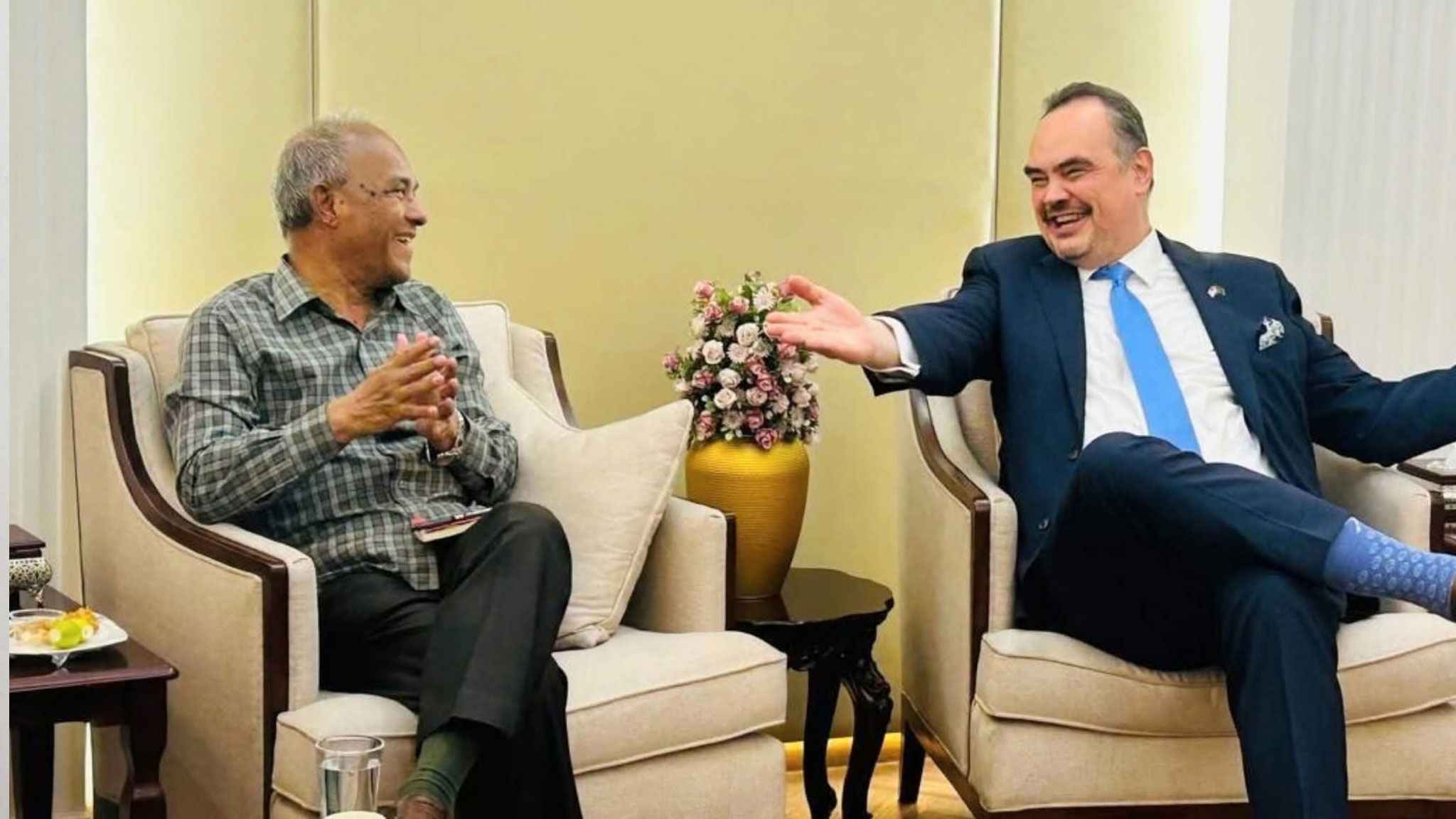 নির্বাচনের নিরাপত্তা ব্যবস্থা সম্পর্কে শুনেছেন মার্কিন রাষ্ট্রদূত