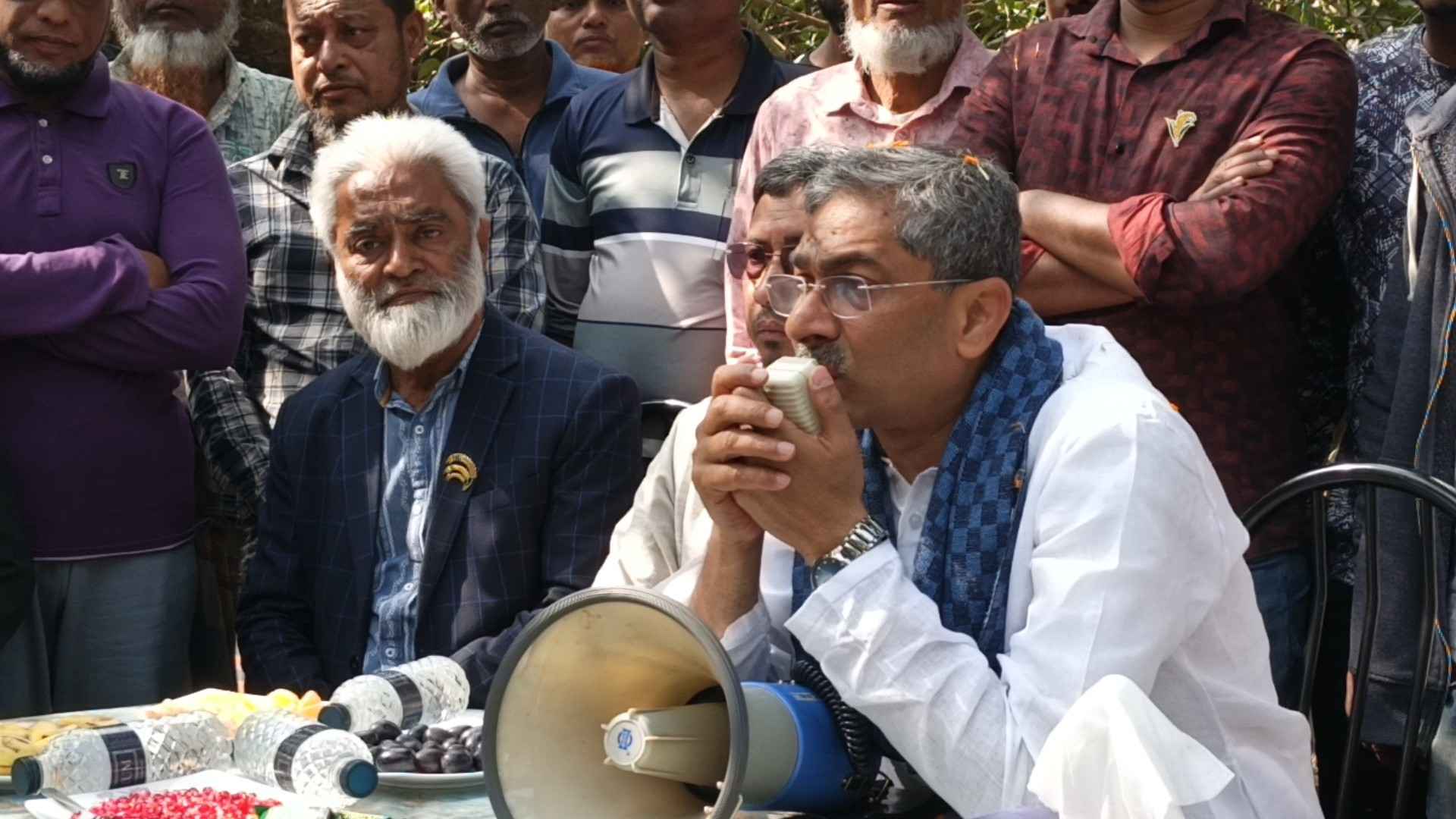 ধানের শীষে ও ‘হ্যাঁ’ ভোট চাইলেন এ্যানি চৌধুরী