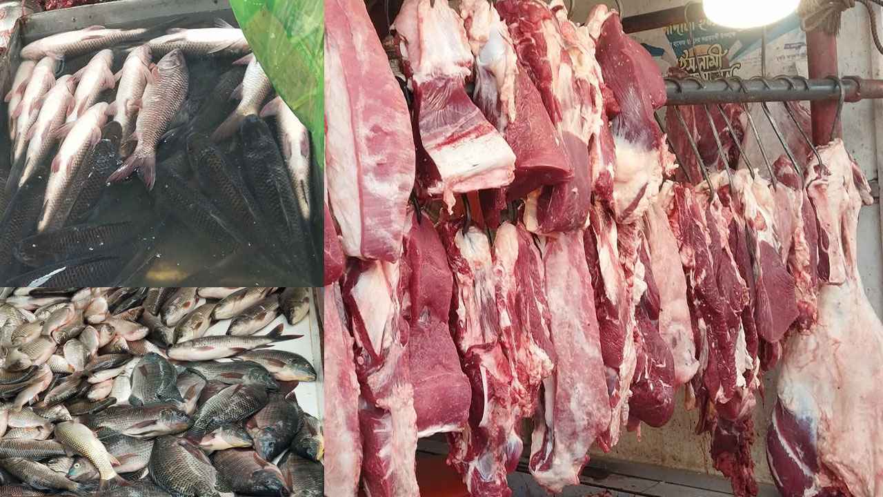 পোল্ট্রিতে স্বস্তি ফিরেছে, মাছ-মাংসের দাম এখনো চড়া