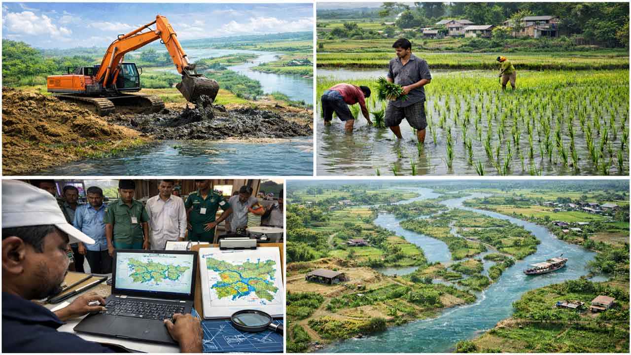 তৈরি হচ্ছে খননযোগ্য খালের ডাটাবেজ, ৪ মন্ত্রণালয় করছে মাস্টারপ্ল্যান