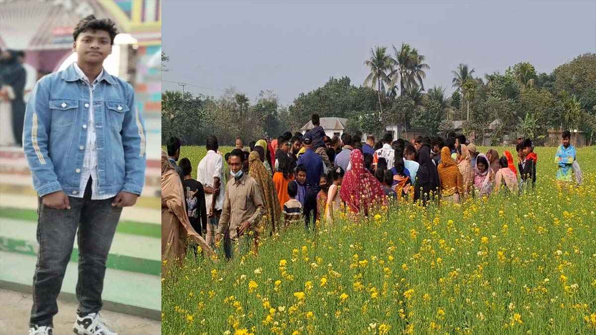 জয়পুরহাটে সরিষা খেত থেকে ছাত্রের মরদেহ উদ্ধার
