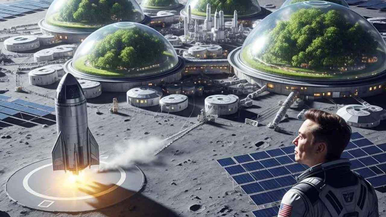 চাঁদের বুকে ইলন মাস্কের ‘শহর’ গড়ার পরিকল্পনা, আসলেই কি সম্ভব?
