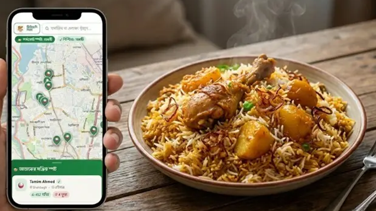 ইফতারে কোন কোন মসজিদে বিরিয়ানি দেবে জানাবে অ্যাপ