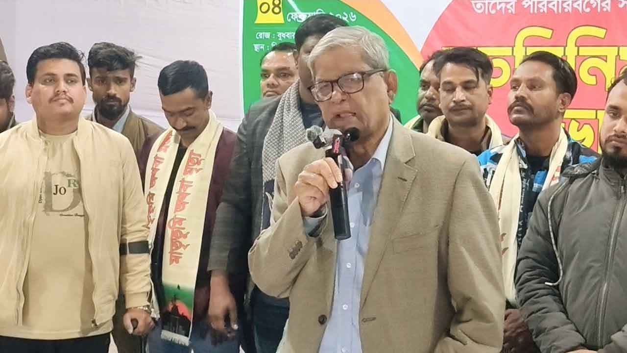 জুলাই যোদ্ধাদের যা প্রাপ্য তা অবশ্যই নিশ্চিত করা হবে: মির্জা ফখরুল