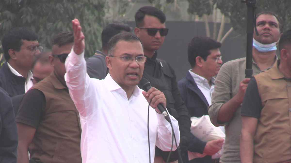 ক্ষমতায় এলে ঠাকুরগাঁওয়ের বিমানবন্দর দ্রুত চালু করব: তারেক রহমান