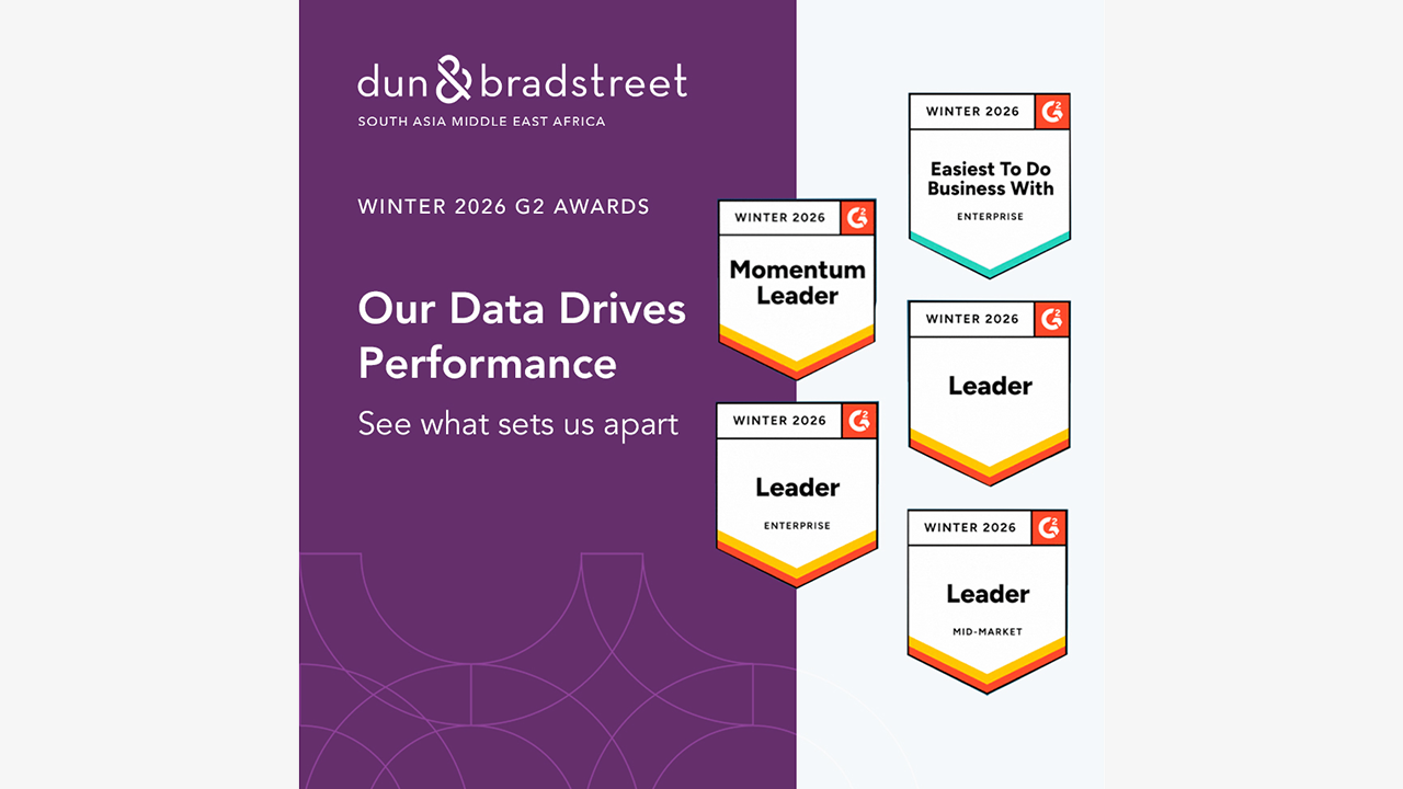 ক্যাটাগরি লিডার হিসেবে স্বীকৃতি পেল ডান অ্যান্ড ব্র্যাডস্ট্রিট