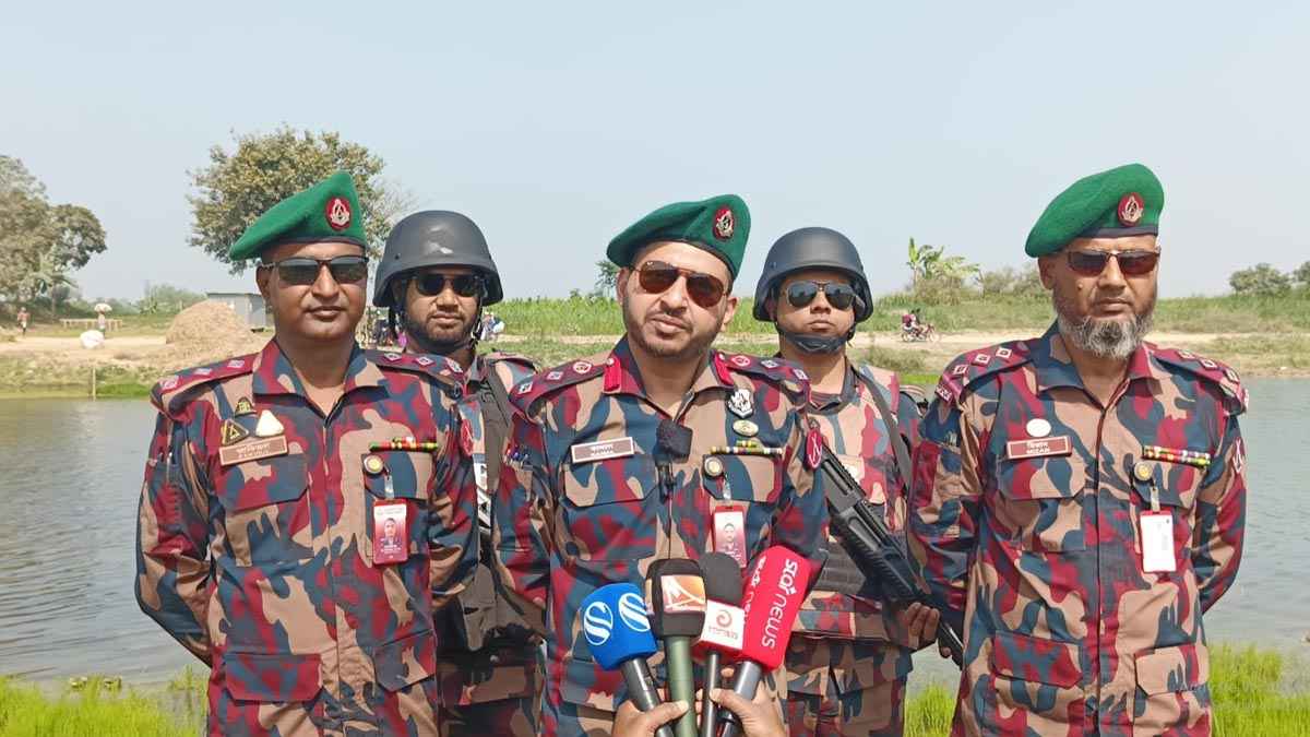 নির্বাচনি নিরাপত্তায় কুষ্টিয়ায় ১৫ প্লাটুন বিজিবি মোতায়েন