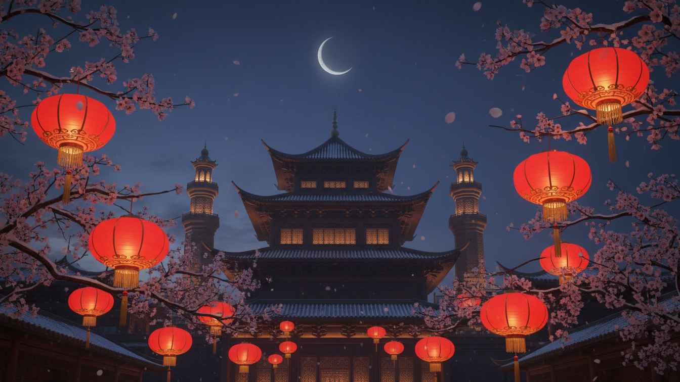 চীনে উৎসব ও ইবাদতের বিরল সন্ধিক্ষণ: নববর্ষের আমেজেই মাহে রমজান