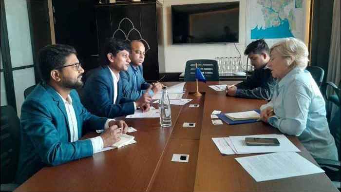 ইউরোপিয়ান ইউনিয়ন অবজারভেশন মিশনের সঙ্গে ডিআরইউর বৈঠক