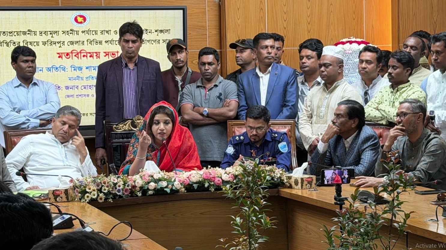 দ্রব্যমূল্য যাতে আর না বাড়ে, সে বিষয়ে সরকার সচেষ্ট আছে: শামা ওবায়েদ