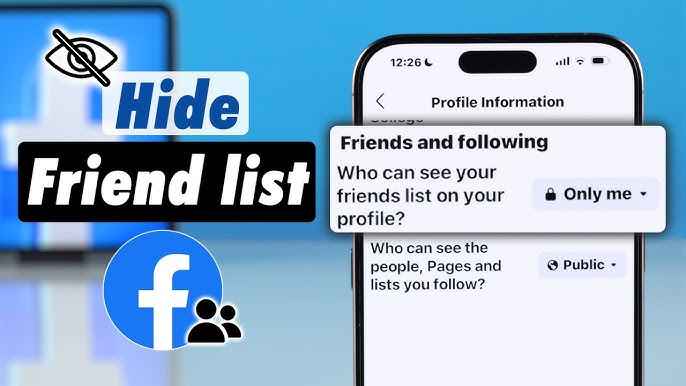 ফেসবুকে ফ্রেন্ড লিস্ট লুকিয়ে রাখার সহজ উপায়