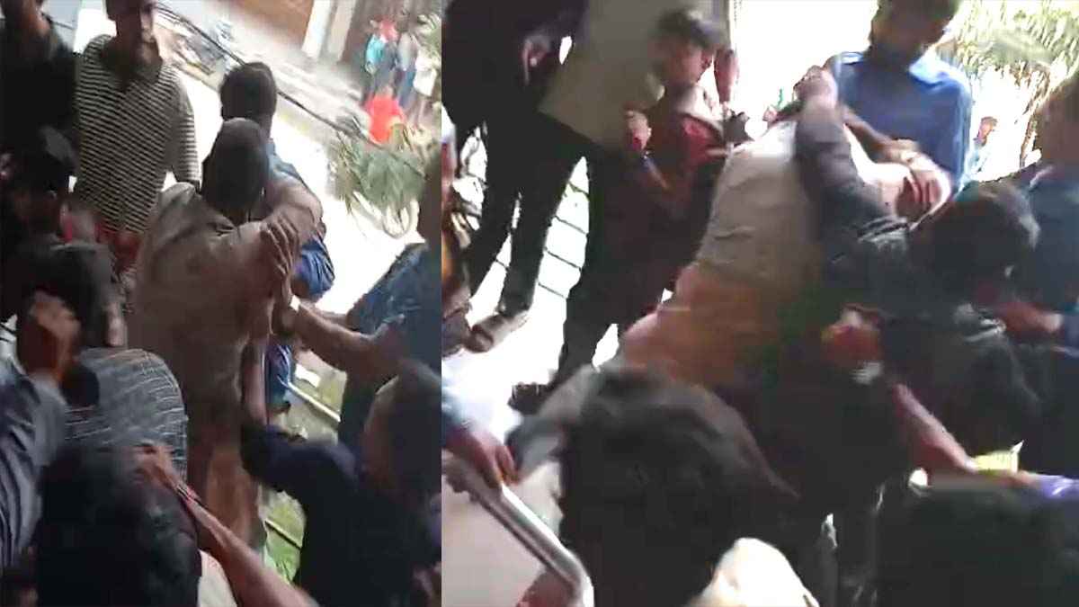 চাটমোহর ইউএনও অফিসেই জামায়াতের সেক্রেটারিকে পেটালেন বিএনপি নেতাকর্মীরা