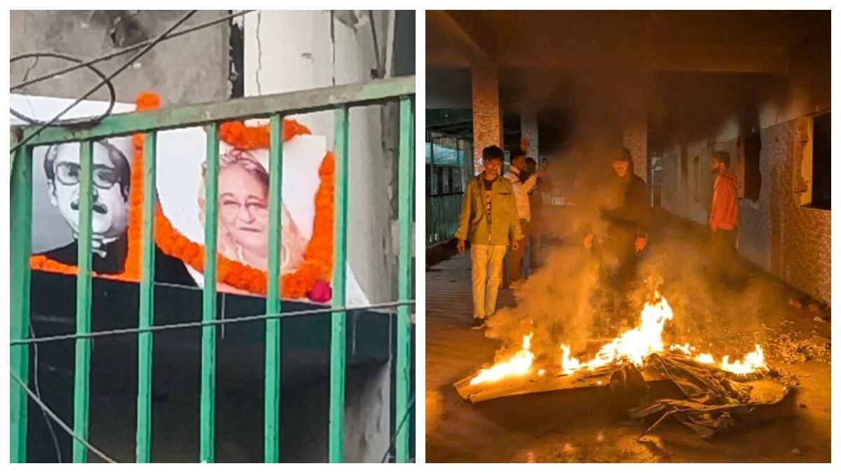 খুলনায় বিকেলে আ. লীগ অফিস খুলে মাল্যদান, রাতে অগ্নিসংযোগ