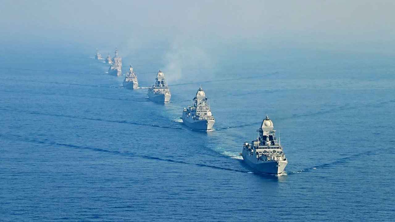 ভারতের আয়োজিত নৌ মহড়ায় অংশ নিয়েছে বাংলাদেশ