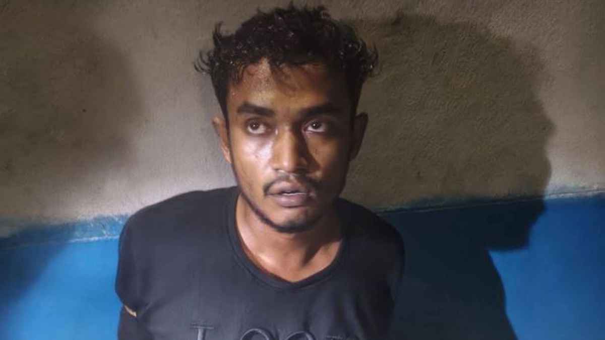 চুরি করতে গিয়ে জনতার হাতে অস্ত্রসহ যুবদল কর্মী আটক