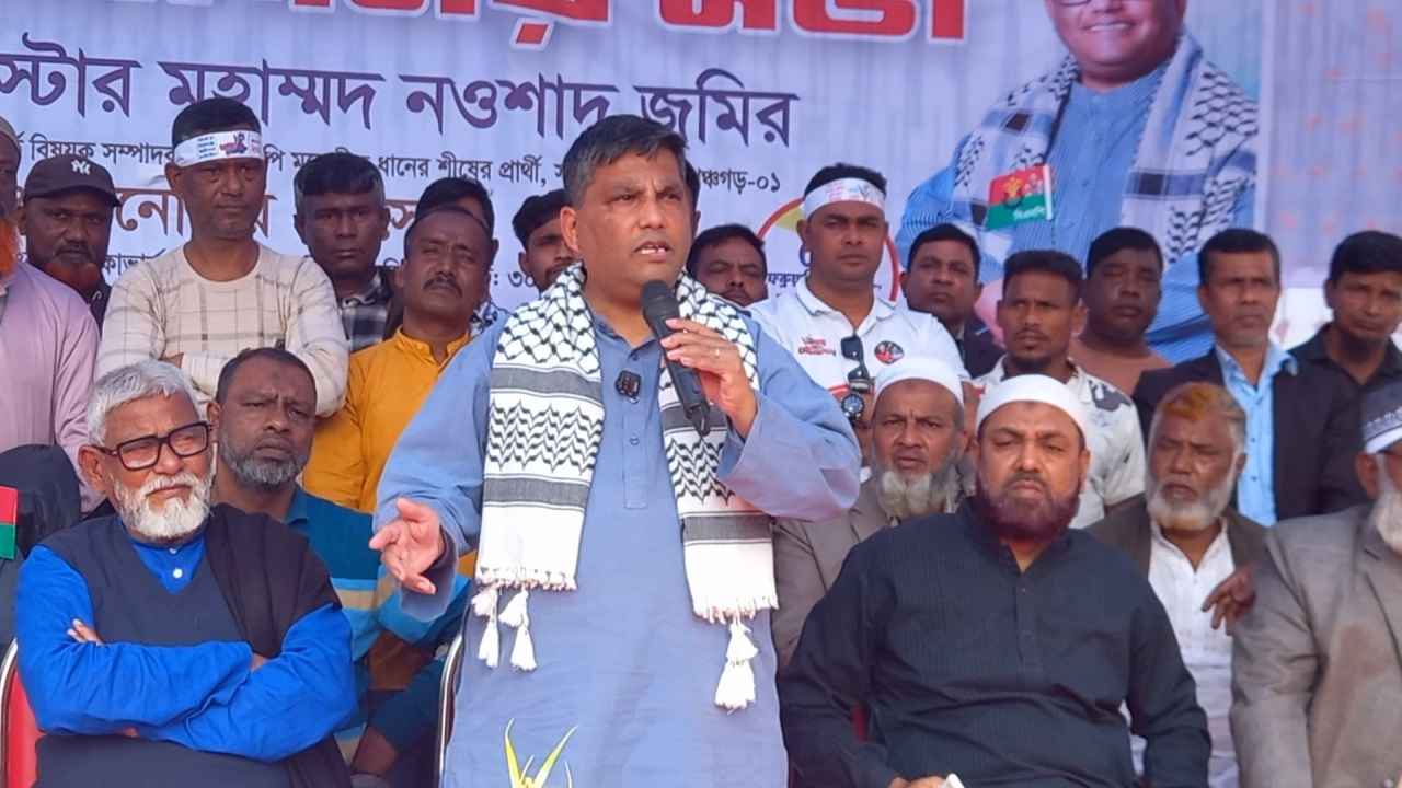 তারেক রহমান প্রধানমন্ত্রী হলে নতুন ইতিহাস রচিত হবে: ব্যারিস্টার নওশাদ