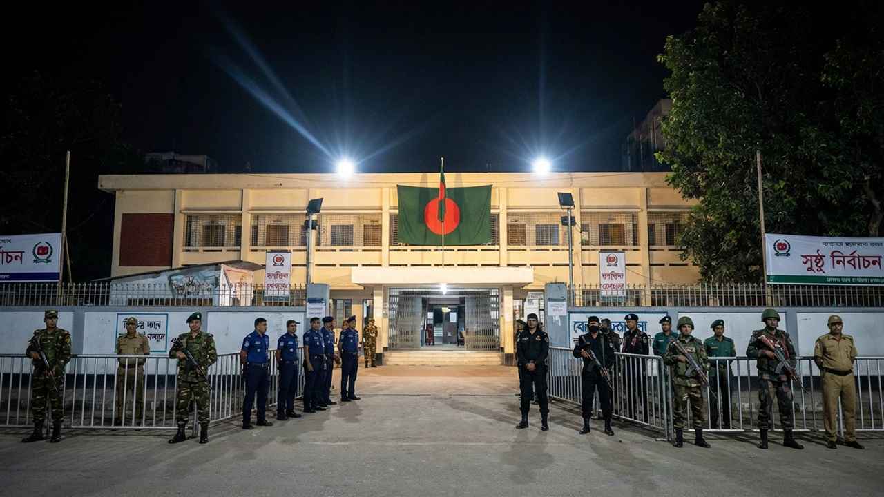 ভোটে শান্তিপূর্ণ পরিবেশ বজায় রাখতে প্রস্তুত আইনশৃঙ্খলা বাহিনী