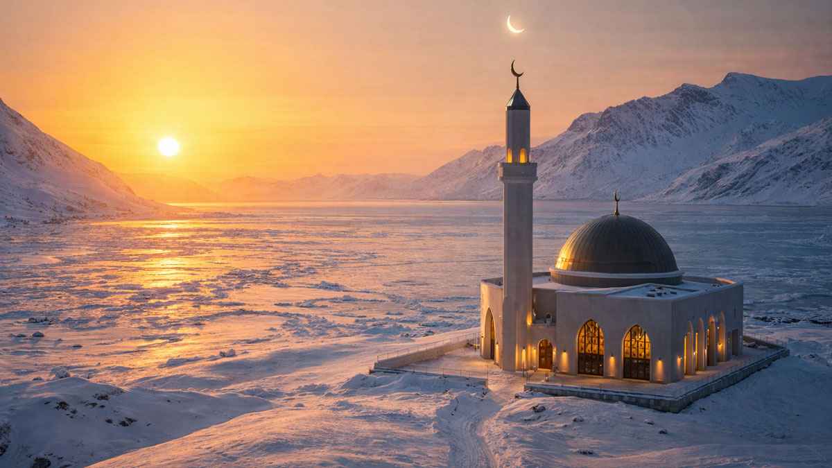 যেখানে সূর্য ডোবে না: উত্তর মেরুর মুসলিমরা যেভাবে রোজা রাখেন