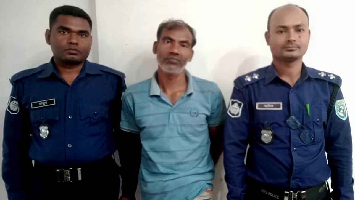 রংপুরে হত্যা মামলার আসামি ঢাকায় গ্রেফতার 
