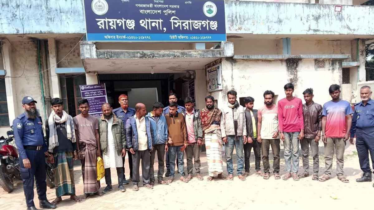 সিরাজগঞ্জে কৃষি জমির মাটি কাটায় ১৪ জনের কারাদণ্ড