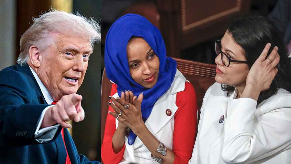 ইলহান ও রাশিদাকে আমেরিকা থেকে বহিষ্কার করা উচিত: ট্রাম্প