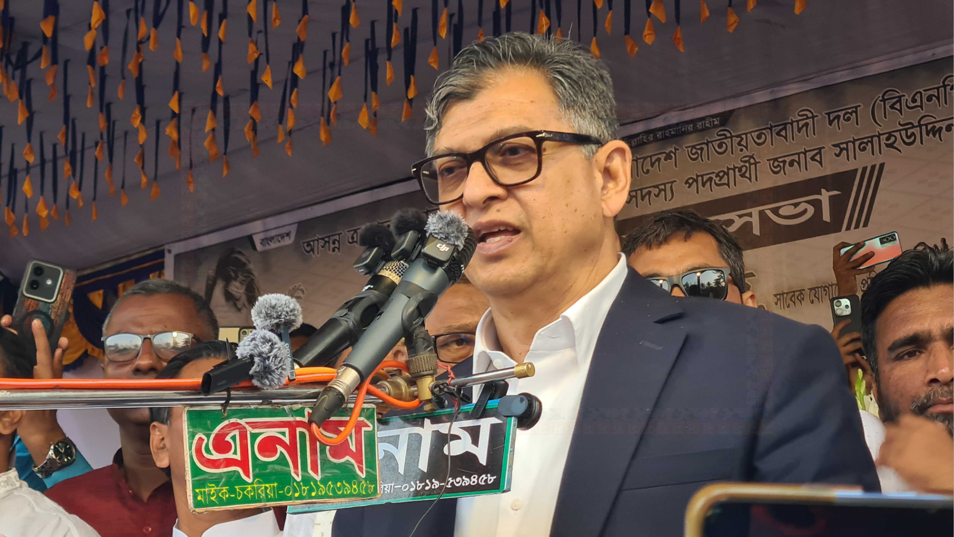 মুক্তিযুদ্ধের পক্ষের শক্তি ধানের শীষকে বিজয়ী করতে হবে: সালাহউদ্দিন