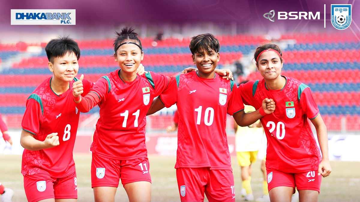 ভুটানের জালে এক ডজন গোল দিয়ে জিতল বাংলাদেশ