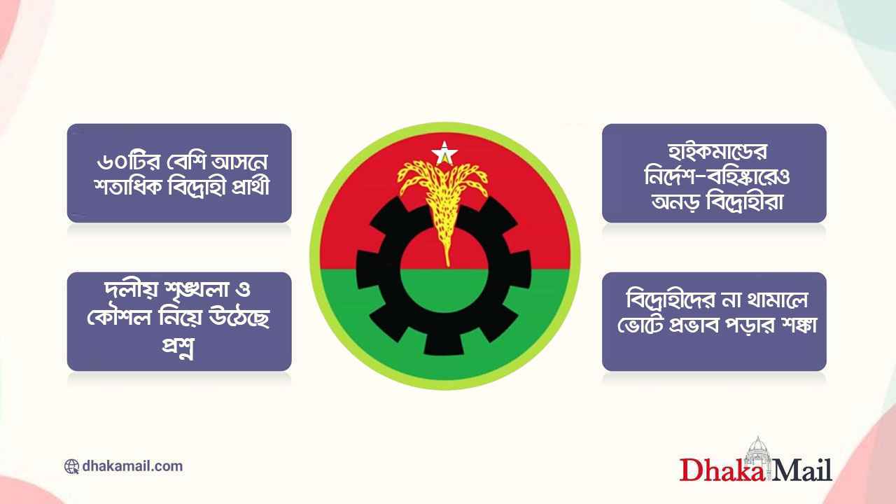 ঘরের আগুনে পুড়ছে বিএনপি, বহিষ্কারেও মাঠ ছাড়ছেন না বিদ্রোহীরা
