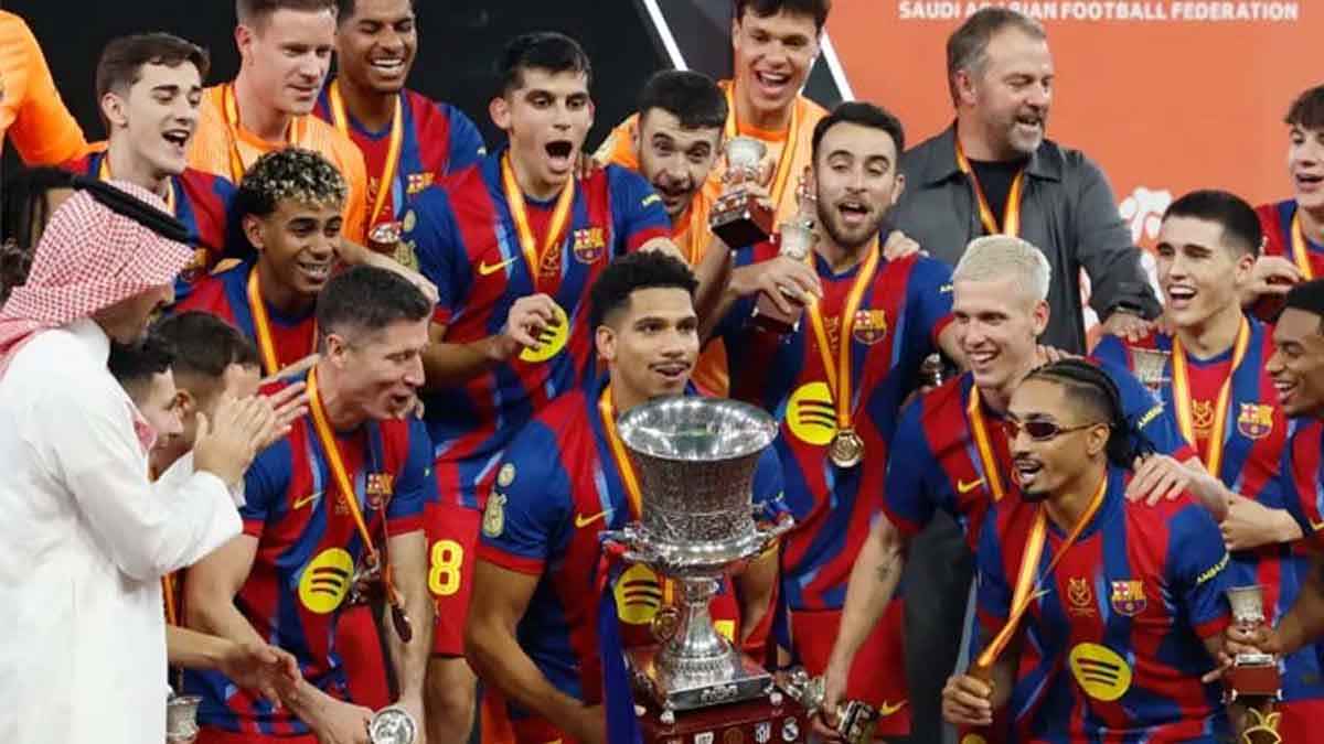 এল ক্লাসিকোয় রিয়ালকে উড়িয়ে আবারও চ্যাম্পিয়ন বার্সেলোনা