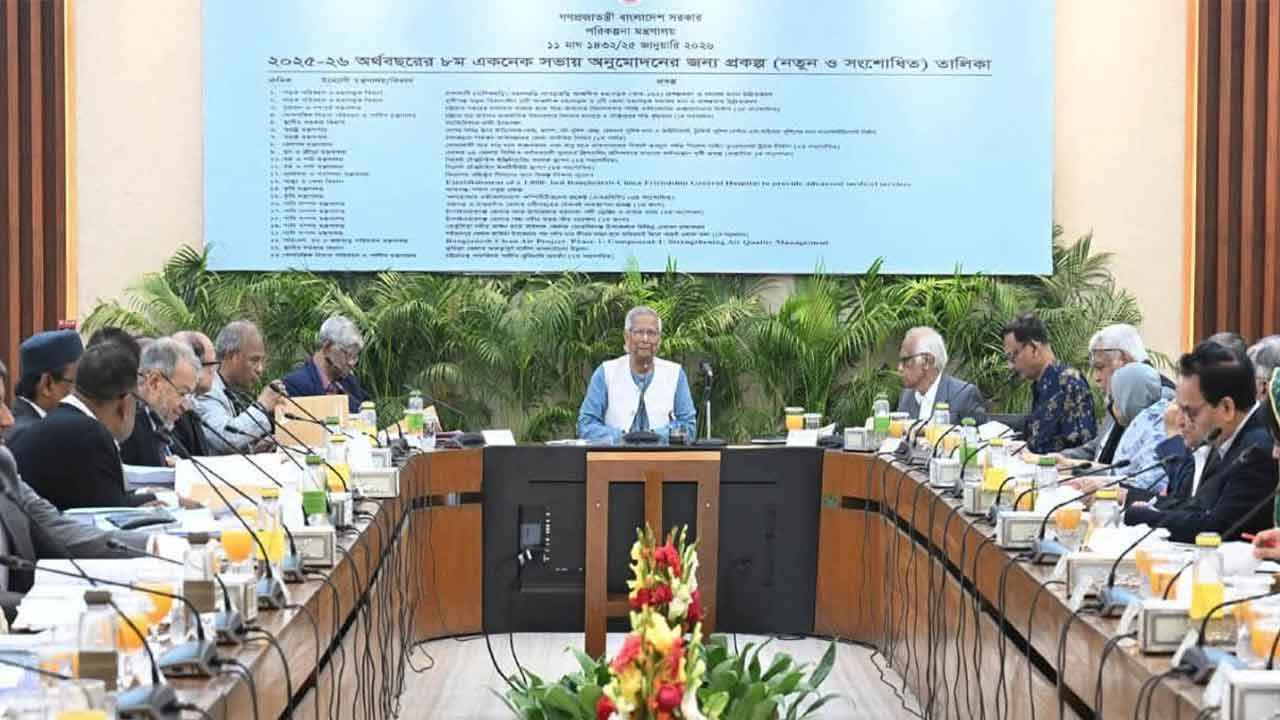 একনেক সভায় ৪৫ হাজার ১৯১ কোটি টাকার ২৫ প্রকল্প অনুমোদন