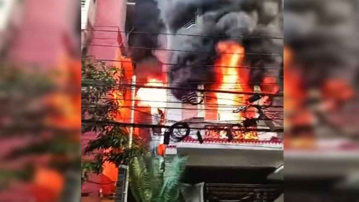 উত্তরার আগুনের কারণ সম্বন্ধে যা জানাল পুলিশ