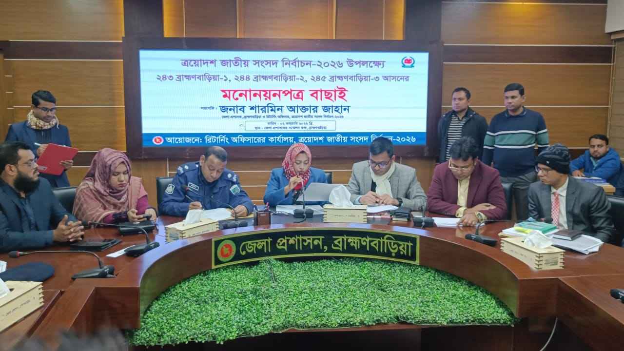 ব্রাহ্মণবাড়িয়ায় ৩টি আসনে ৬ স্বতন্ত্র প্রার্থীর মনোনয়ন বাতিল