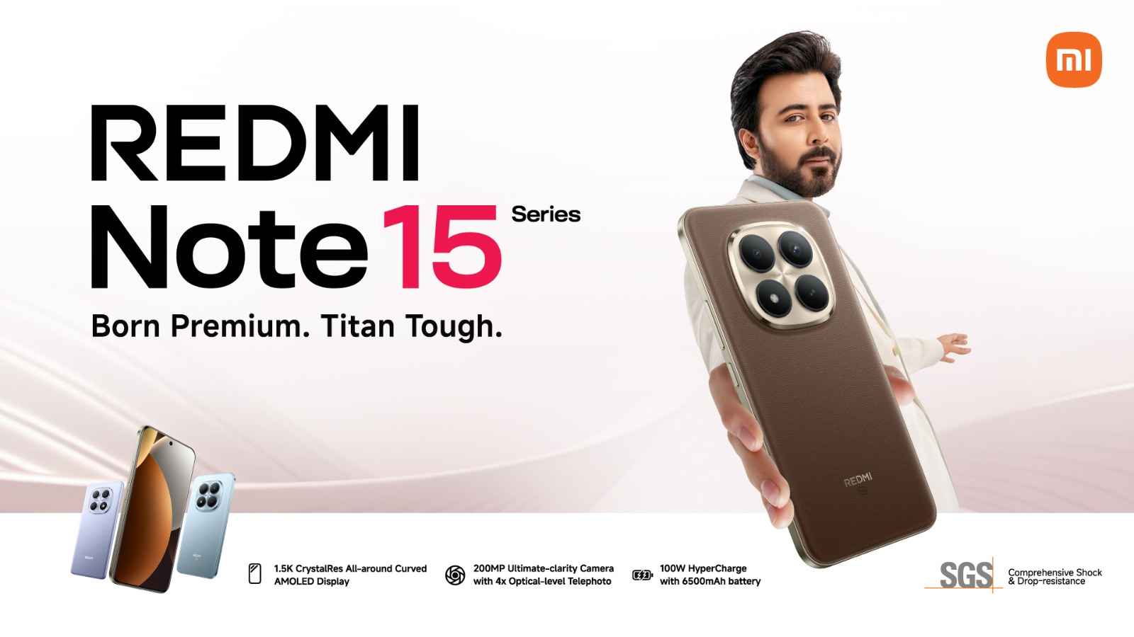 রেডমি নোট ১৫ সিরিজের তিনটি নতুন স্মার্টফোন আনলো শাওমি