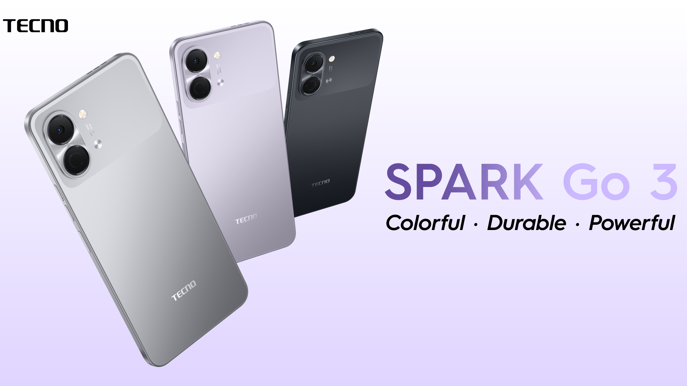 উন্নত ফিচার ও শক্তিশালী ব্যাটারিসহ নতুন স্পার্ক গো ৩ মডেল আনল টেকনো