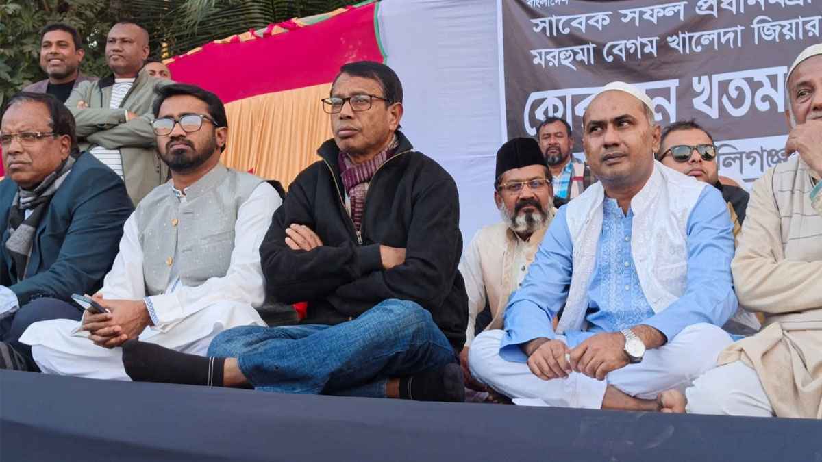 সাবেক প্রধানমন্ত্রী খালেদা জিয়ার স্বপ্ন পূরণে কাজ করতে চাই: রাশেদ খান