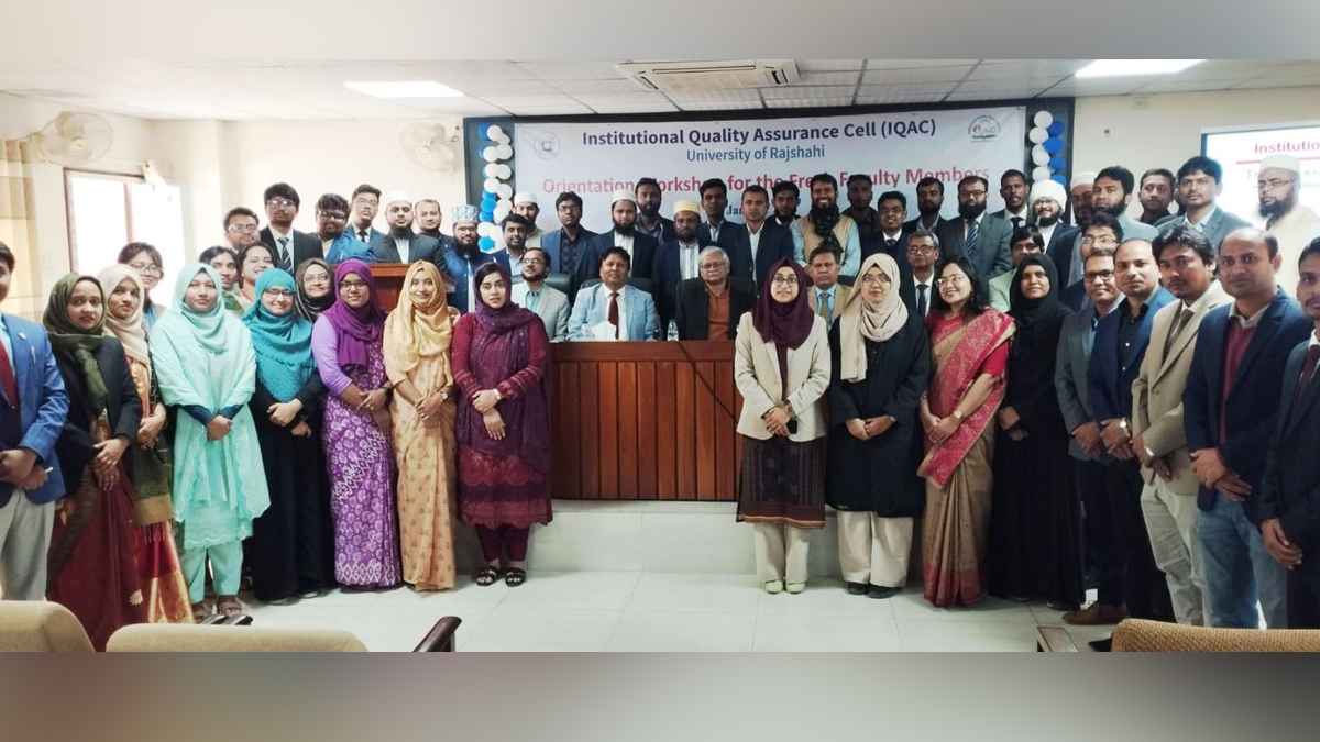 রাবির অর্ধশতাধিক নবীন শিক্ষককে নিয়ে ৫ দিনব্যাপী প্রশিক্ষণ কর্মশালা