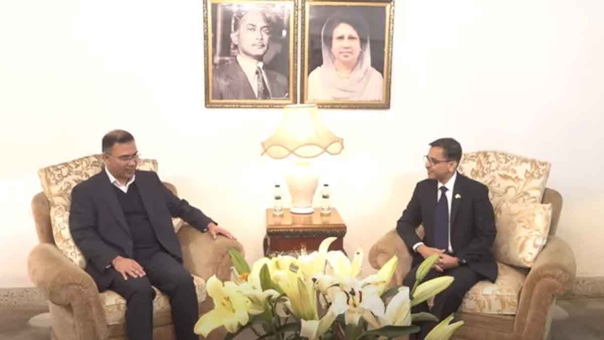 তারেক রহমানের সঙ্গে প্রণয় ভার্মার সৌজন্য সাক্ষাৎ