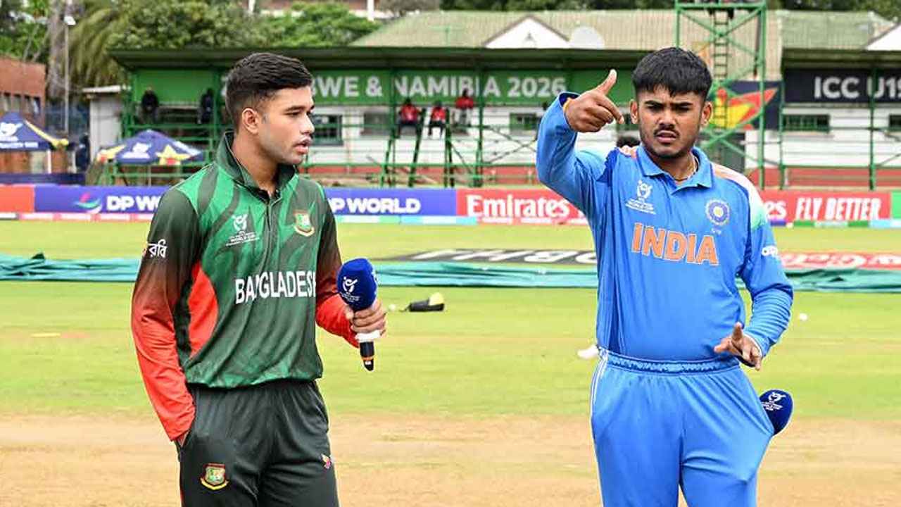 উত্তেজনা এবার মাঠে, হাত মেলাননি বাংলাদেশ-ভারতের ক্রিকেটার