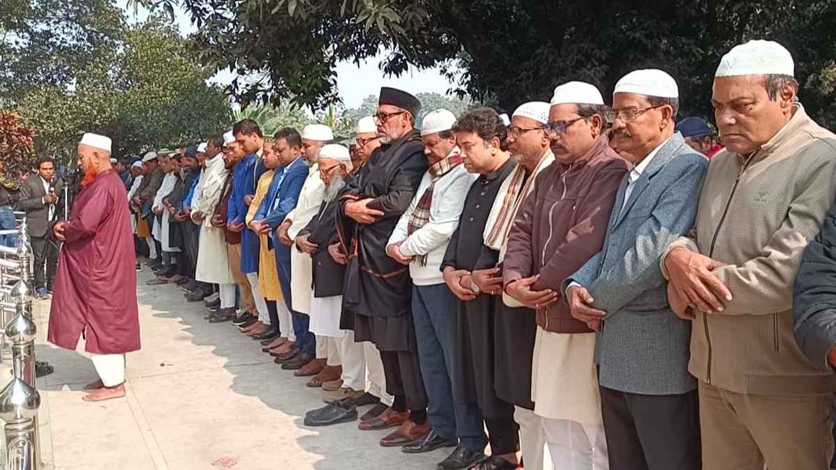 জীবননগরে বিএনপি নেতার জানাজা সম্পন্ন