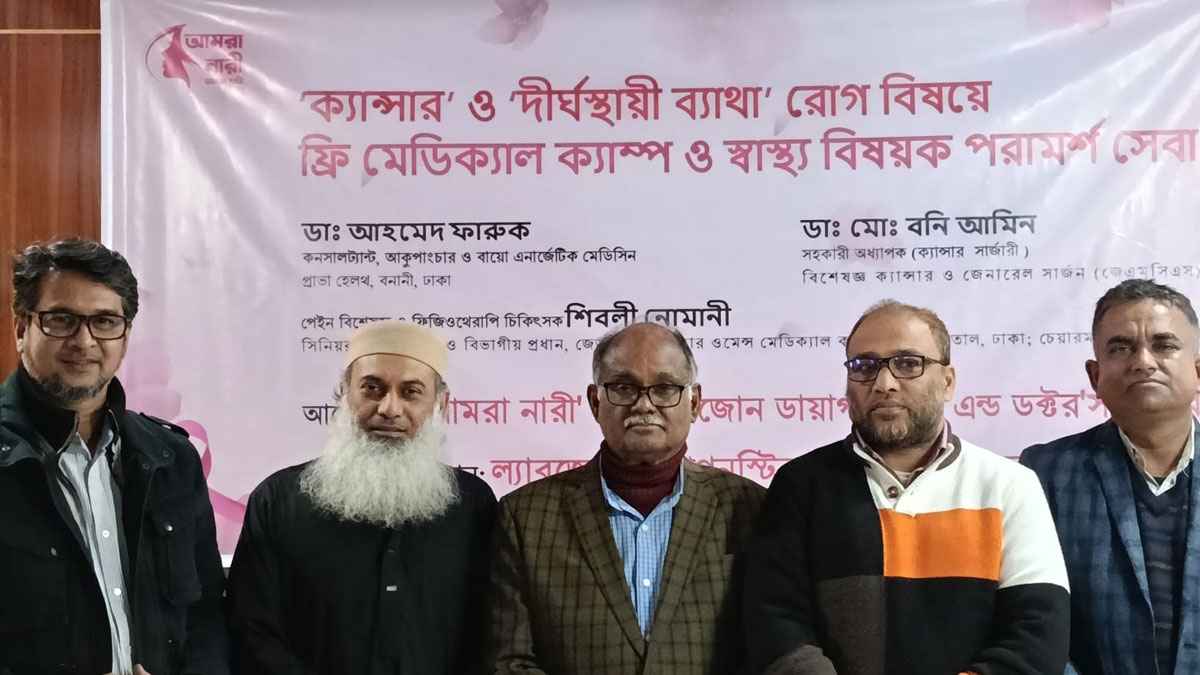 শার্শায় ৫০০ রোগীকে বিনামূল্যে চিকিৎসা দিল ‘আমরা নারী’