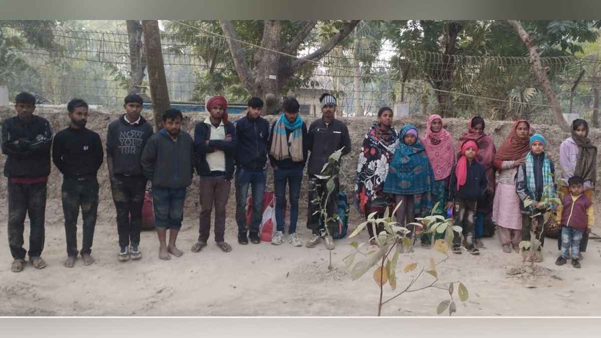 চাঁপাইনবাবগঞ্জ সীমান্তে ১৭ জনকে পুশইন