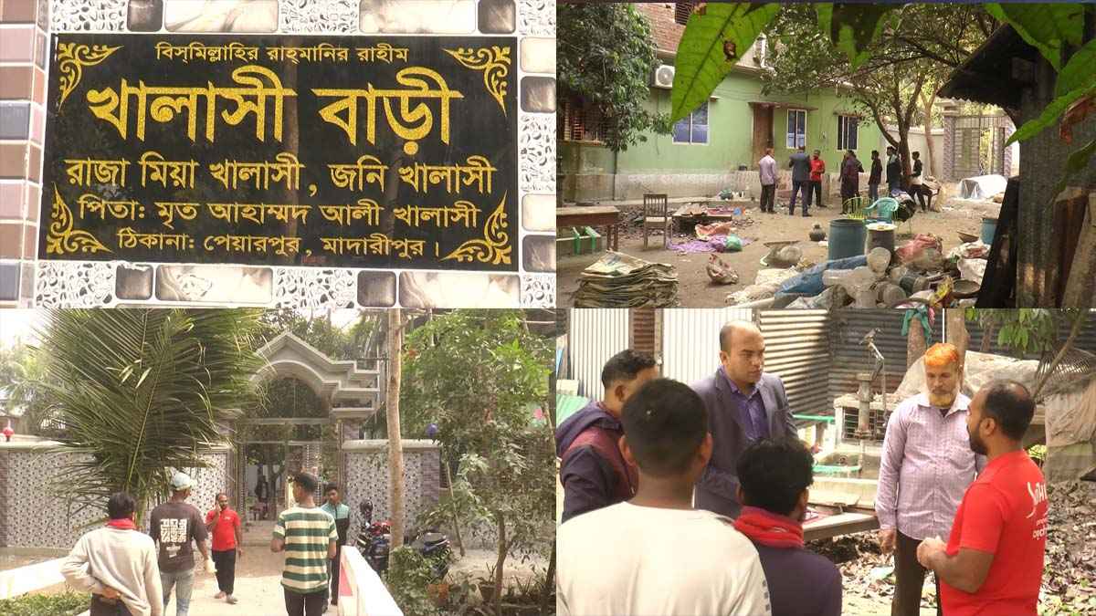 মাদারীপুরে বোমা মেরে প্রবাসীর বাড়িতে ডাকাতির চেষ্টা, এলাকায় আতঙ্ক