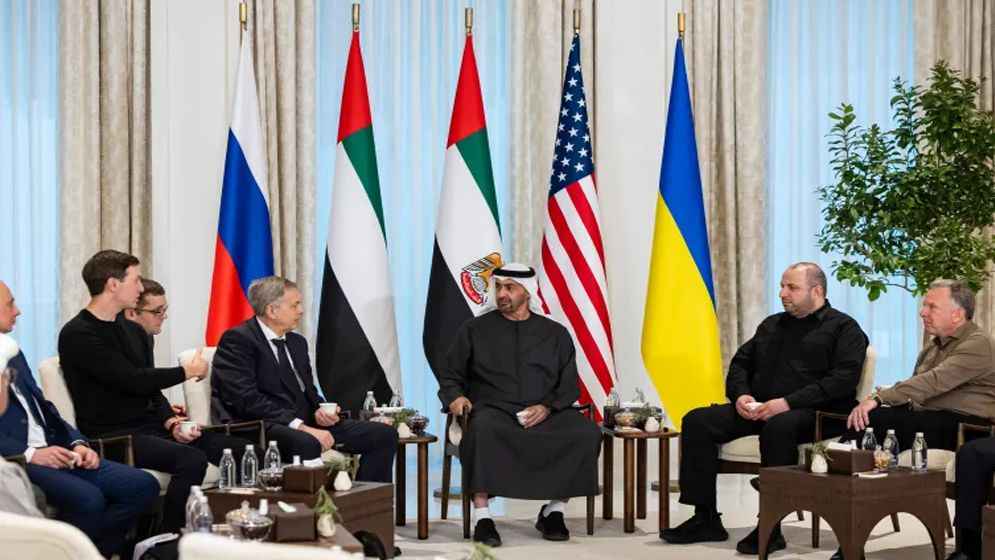 আবুধাবিতে ইউক্রেন ও রাশিয়াকে নিয়ে যুক্তরাষ্ট্রের বৈঠক