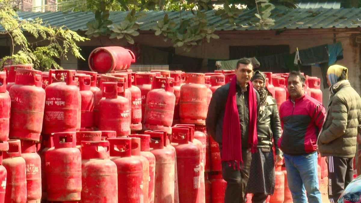 রাজশাহীতে এলপিজি ডিলারদের ধর্মঘট, গ্যাস বিক্রি বন্ধ