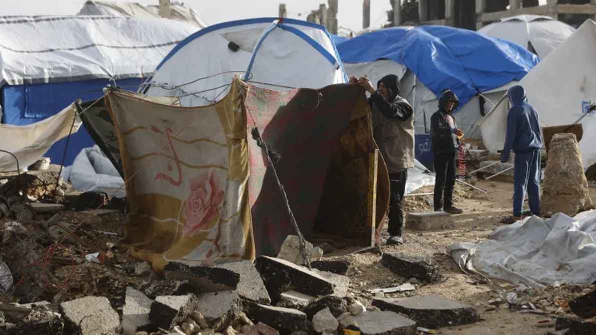 গাজায় ঝড়ের পূর্বাভাস, বাস্তুচ্যুত মানুষের দুর্ভোগ আরো বাড়ার শঙ্কা