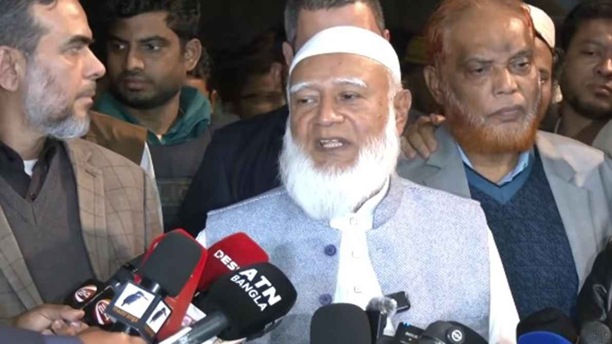 সবার কপালে এমন বিদায় জোটে না: খালেদা জিয়া প্রসঙ্গে জামায়াত আমির